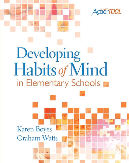 Developing Habits of Mind in Elementary Schools: An ASCD Action Tool (ASCD ActionTool (Paperback)),Used
