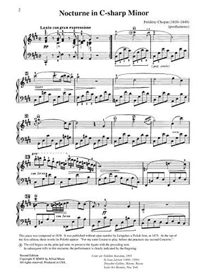 Nocturne in Csharp minor (Posth.): Sheet (Alfred Masterwork Edition),New