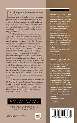 Creating Interdisciplinarity: Interdisciplinary Research and Teaching among College and University Faculty (Vanderbilt Issues in,Used