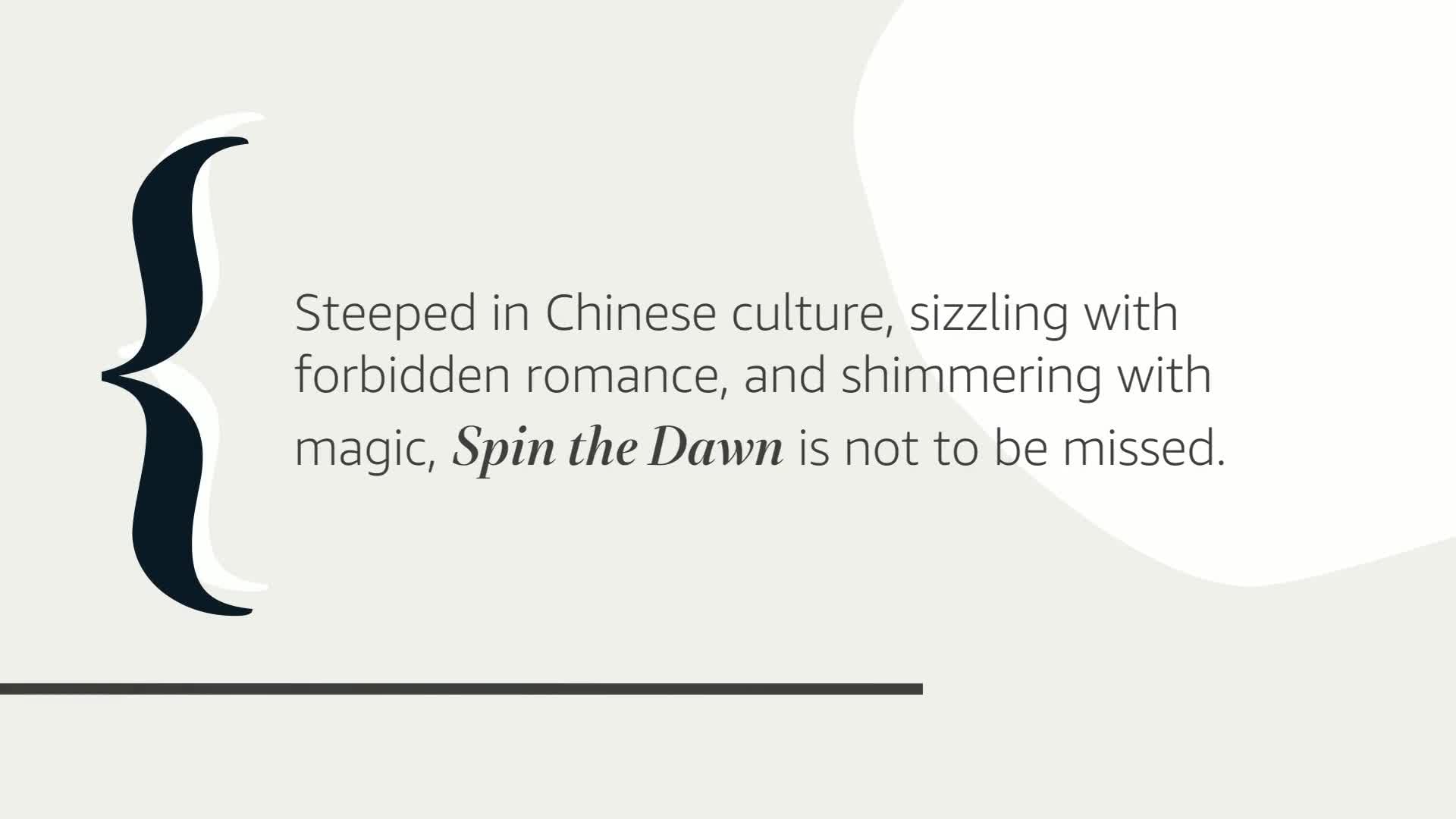 Spin The Dawn (The Blood Of Stars),Used