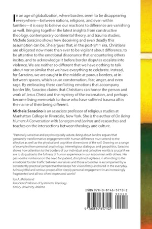 Being About Borders: A Christian Anthropology Of Difference,New