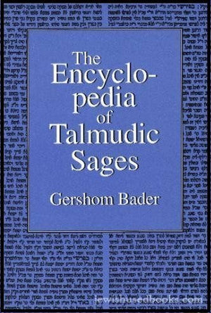 The Encyclopedia of Talmudic Sages,Used