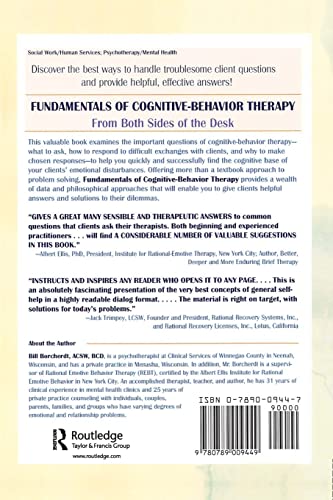 Fundamentals of CognitiveBehavior Therapy,Used