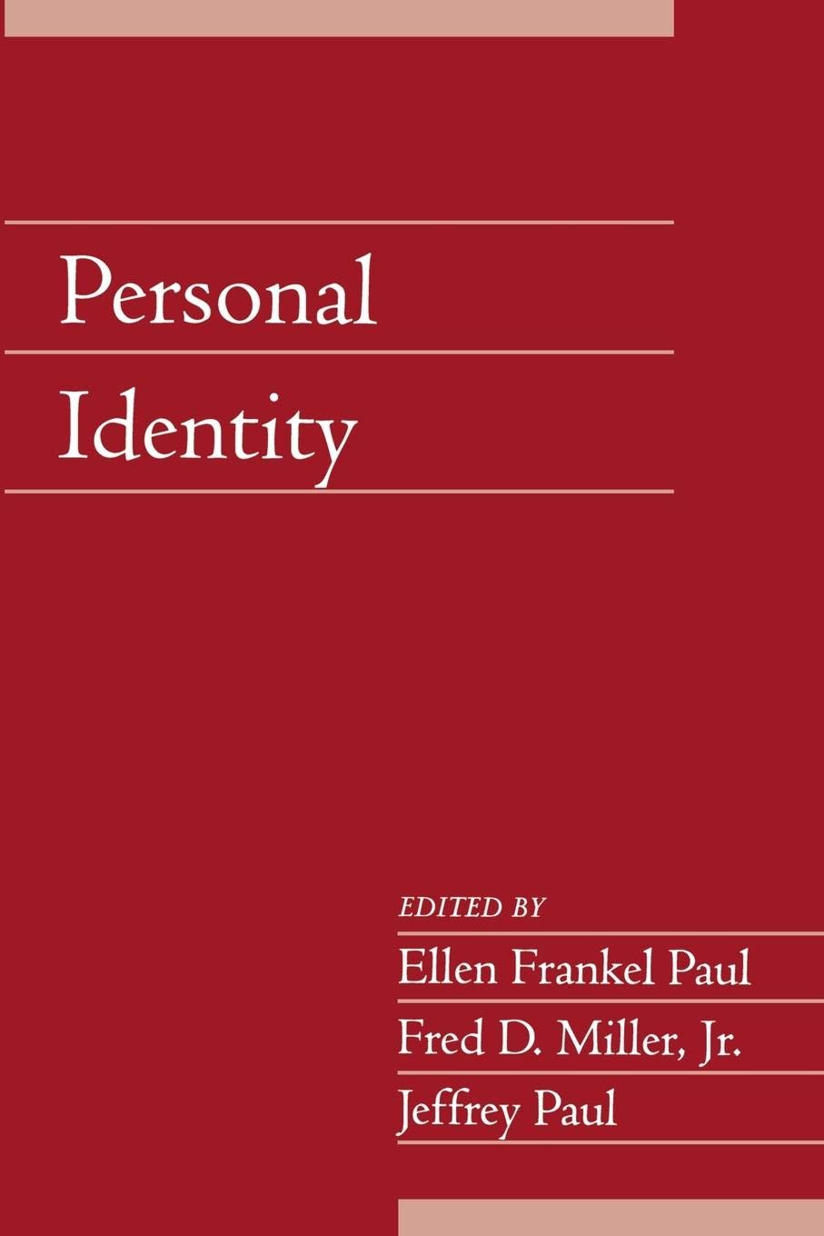 Personal Identity: Volume 22, Part 2 (Social Philosophy and Policy),Used