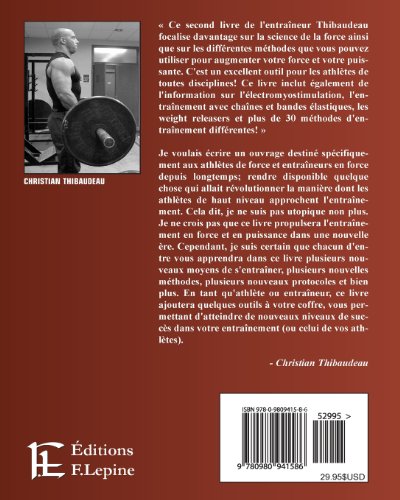 Theorie et Application de Methodes Modernes de Force et de Puissance: Methodes modernes pour developper une superforce (French ,Used