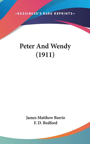 Peter And Wendy (1911),New