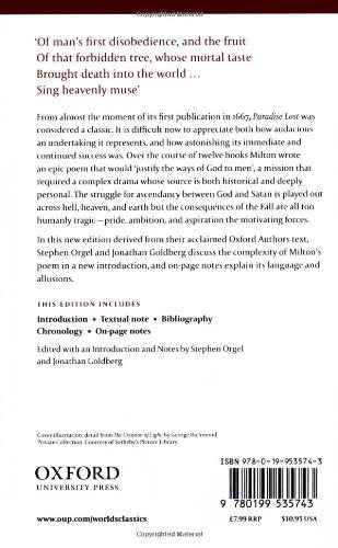 Paradise Lost (Oxford World's Classics),Used