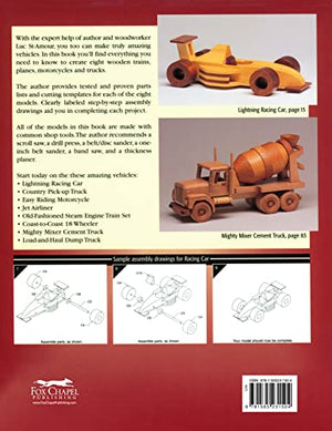 Amazing Vehicles You Can Make: Complete Plans and Assembly Drawings for Eight Different Models (Fox Chapel Publishing),Used