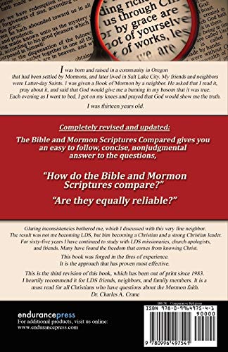 The Bible and Mormon Scriptures Compared,Used