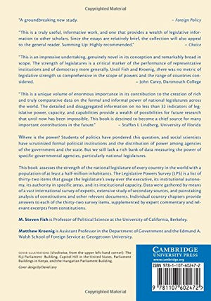 The Handbook of National Legislatures: A Global Survey,Used