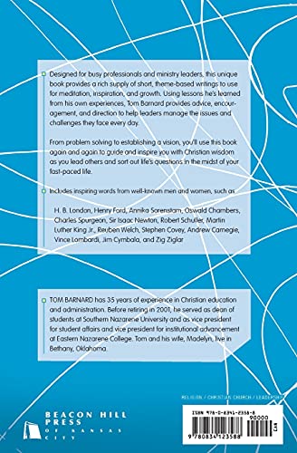 Ecouragement: Meditations for Leaders,Used