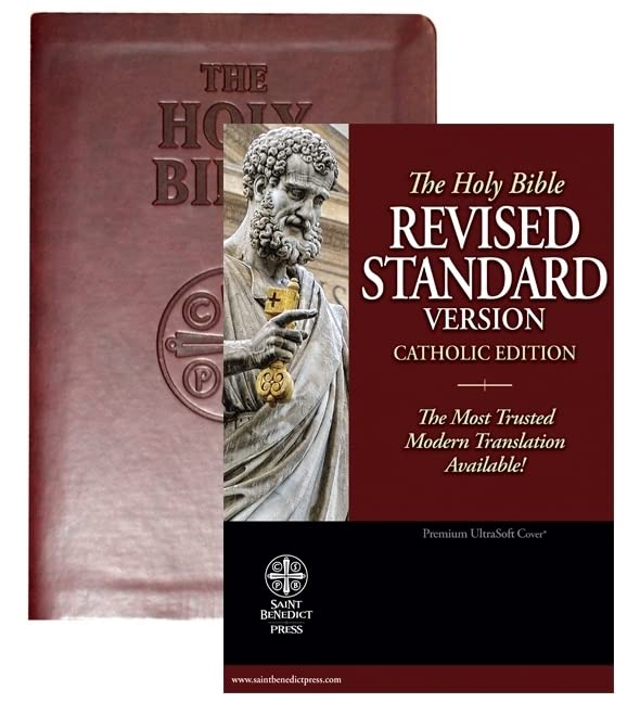 The Holy Bible RSV Catholic Edition  Burgundy,New