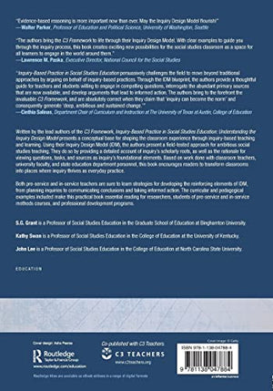 InquiryBased Practice in Social Studies Education: Understanding the Inquiry Design Model,Used