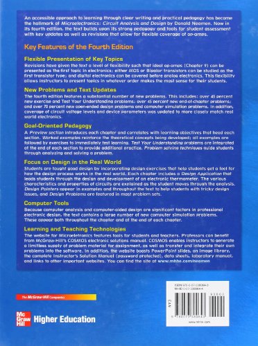 Microelectronics Circuit Analysis and Design,New