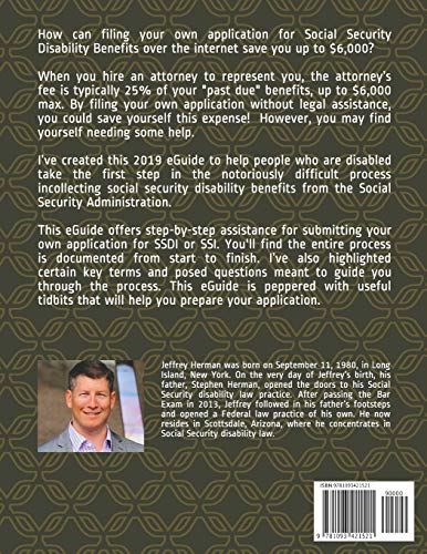 Social Security Disability Benefits 2019 Initial Filing Guide: A Social Security Disability Attorney Guides you StepbyStep How,Used