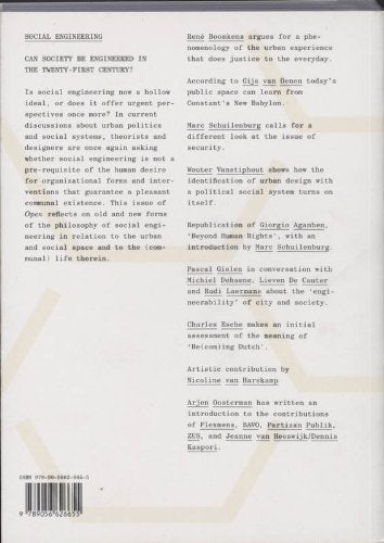 Open 15: Social Engineering: Can Society Be Engineered in the TwentyFirst Century?,Used