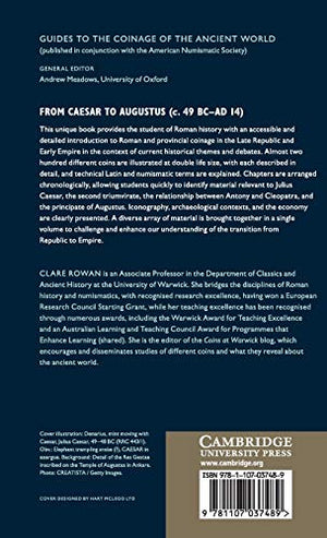 From Caesar to Augustus (c. 49 BCAD 14): Using Coins as Sources (Guides to the Coinage of the Ancient World),Used