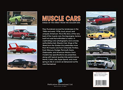 Muscle Cars: Kings of the Street From the Golden Era,Used