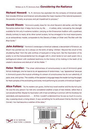 Considering the Radiance: Essays on the Poetry of A. R. Ammons,Used