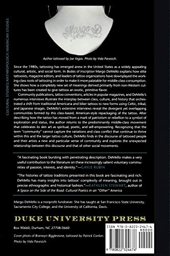 Bodies Of Inscription: A Cultural History Of The Modern Tattoo Community,New