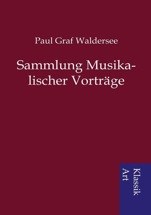 Sammlung Musikalischer Vortrge (German Edition),Used