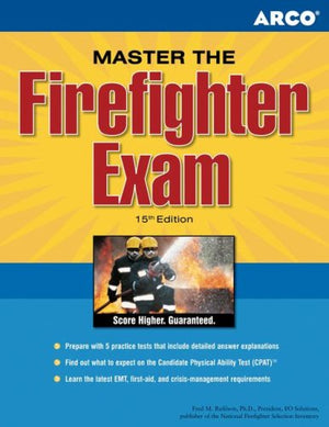 Arco Master The Firefighter Exam,Used