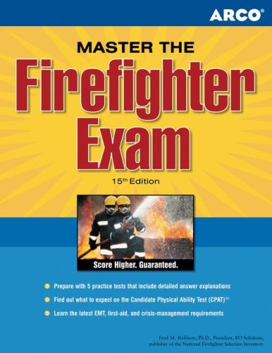 Arco Master The Firefighter Exam,Used