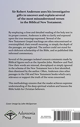 Misunderstood Texts of the Bible: Verses and Teachings of the New Testament Clarified and Explained (Hardcover),Used