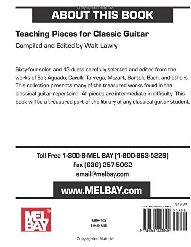 Teaching Pieces for Classic Guitar,Used
