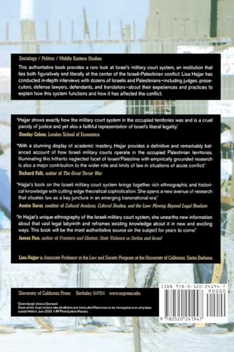 Courting Conflict: The Israeli Military Court System in the West Bank and Gaza,Used