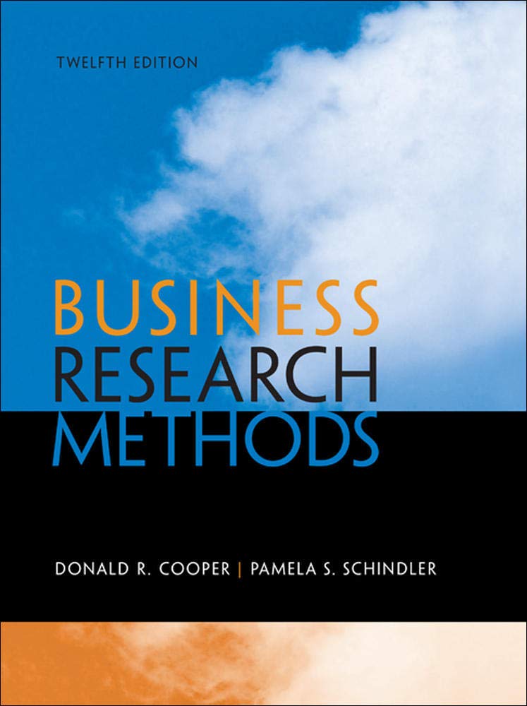 Business Research Methods, 12th Edition,Used