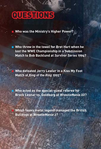WWE Pop Quiz Trivia Deck,Used