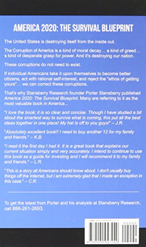 America 2020: The Survival Blueprint,Used