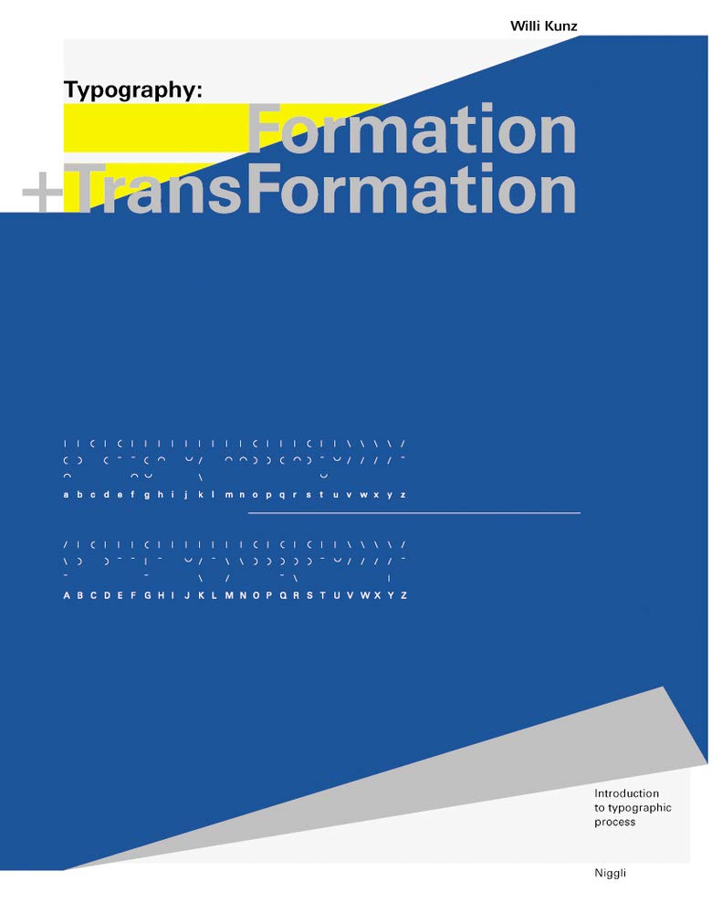 Typography: Formation and TransFormation,Used