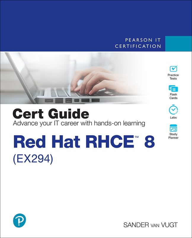 Red Hat RHCE 8 (EX294) Cert Guide (Certification Guide),Used