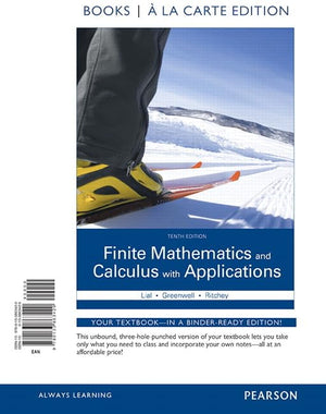 Finite Mathematics And Calculus With Applications,Used