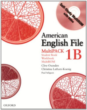 American English File Level 1B Student And Workbook, Multipack B,New