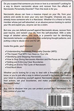 How to Deal with Narcissistic People: How to Neutralize a Narcissist and Make Yourself Unattractive to Them Set Clear Boundaries,Used