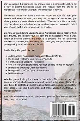 How to Deal with Narcissistic People: How to Neutralize a Narcissist and Make Yourself Unattractive to Them Set Clear Boundaries,Used