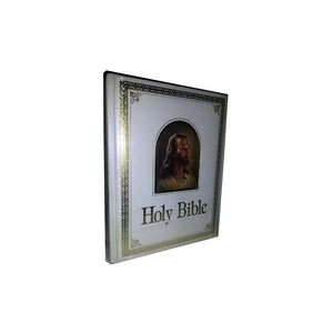 Holy Bible Family Altar Edition: King James (WHITE),Used