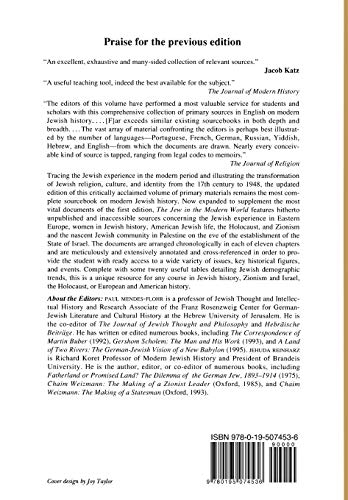 The Jew in the Modern World: A Documentary History,Used