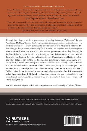 Zapotecs on the Move: Cultural, Social, and Political Processes in Transnational Perspective (Latinidad: Transnational Cultures ,Used