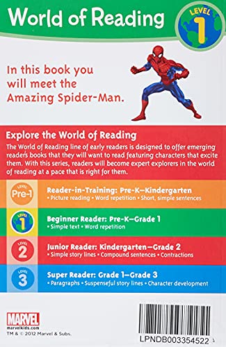 This Is Spiderman Level 1 Reader (World Of Reading),Used