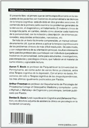 Terapia cognitiva de los trastornos de personalidad (Spanish Edition),Used