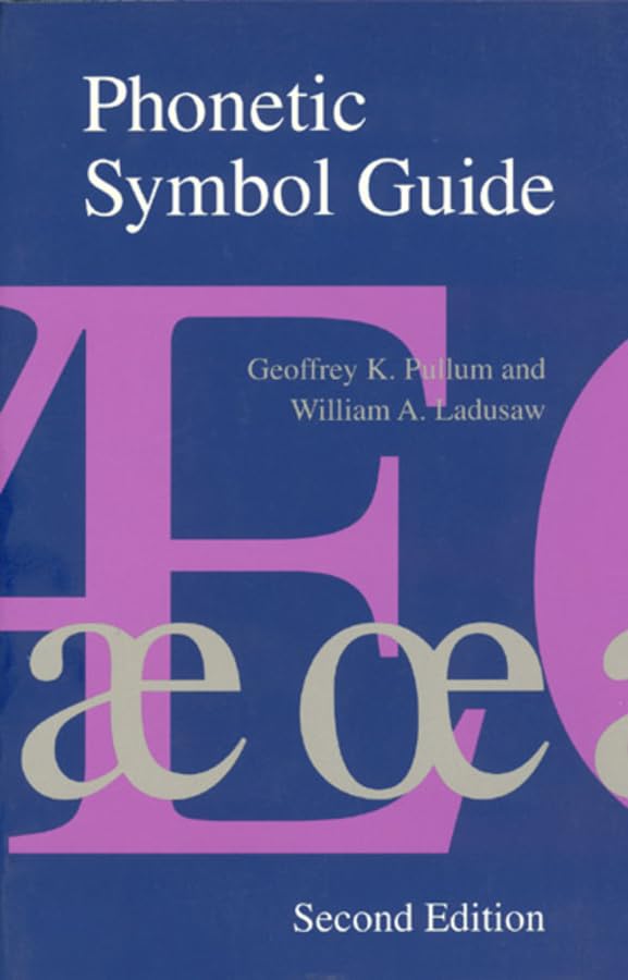 Phonetic Symbol Guide,New