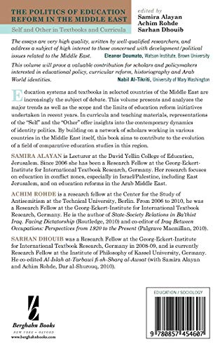 The Politics of Education Reform in the Middle East: Self and Other in Textbooks and Curricula,Used