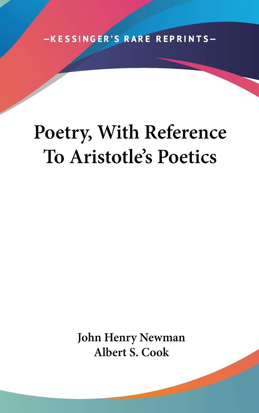 Poetry, With Reference To Aristotle's Poetics,Used