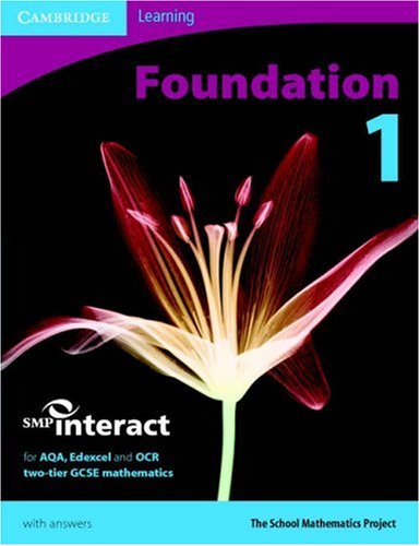 SMP GCSE Interact 2tier Foundation 1 Pupil's Book (SMP Interact 2tier GCSE),Used