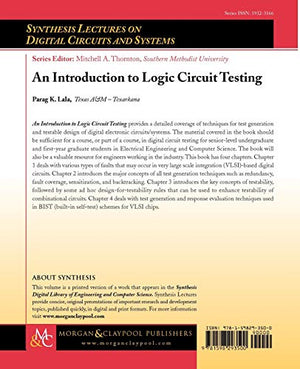 An Introduction to Logic Circuit Testing (Synthesis Lectures on Digital Circuits and Systems, 17),Used