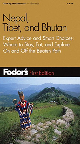 Fodor'S Nepal, Tibet, And Bhutan, 1St Edition (Travel Guide),Used